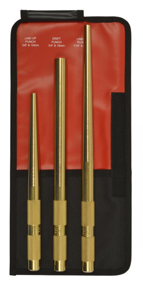 3PC HD BRASS PUNCH SET 61365<span class=' ItemWarning' style='display:block;'>Item is usually in stock, but we&#39;ll be in touch if there&#39;s a problem<br /></span>