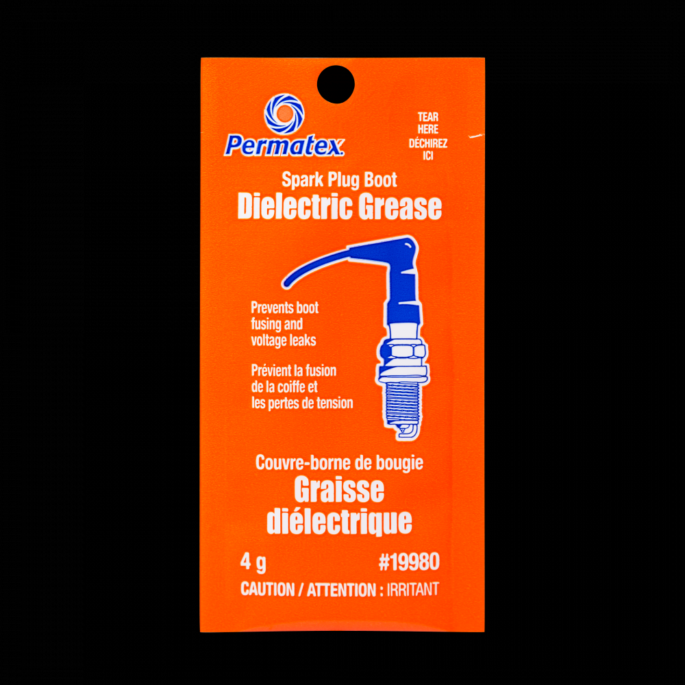 Permatex® Dielectric Tune-up Grease, 4g Pouch<span class=' ItemWarning' style='display:block;'>Item is usually in stock, but we&#39;ll be in touch if there&#39;s a problem<br /></span>
