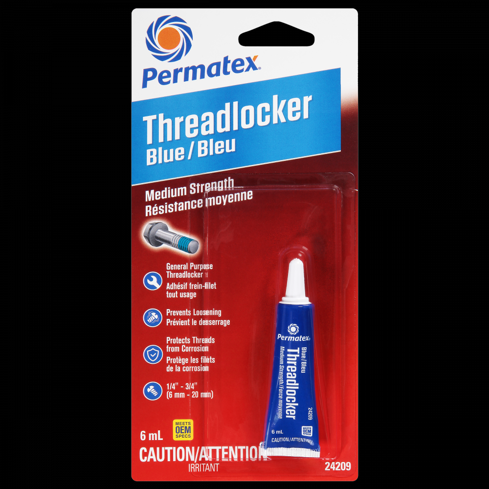 Permatex® Blue Medium Strength 242 Threadlocker, 6mL Tube<span class=' ItemWarning' style='display:block;'>Item is usually in stock, but we&#39;ll be in touch if there&#39;s a problem<br /></span>