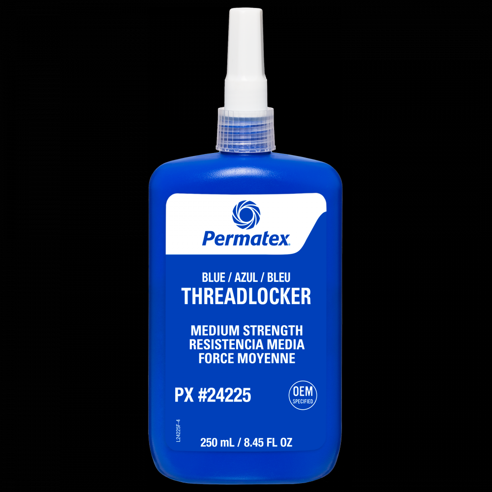 Permatex® Blue Medium Strength 242 Threadlocker, 250mL Bottle<span class=' ItemWarning' style='display:block;'>Item is usually in stock, but we&#39;ll be in touch if there&#39;s a problem<br /></span>