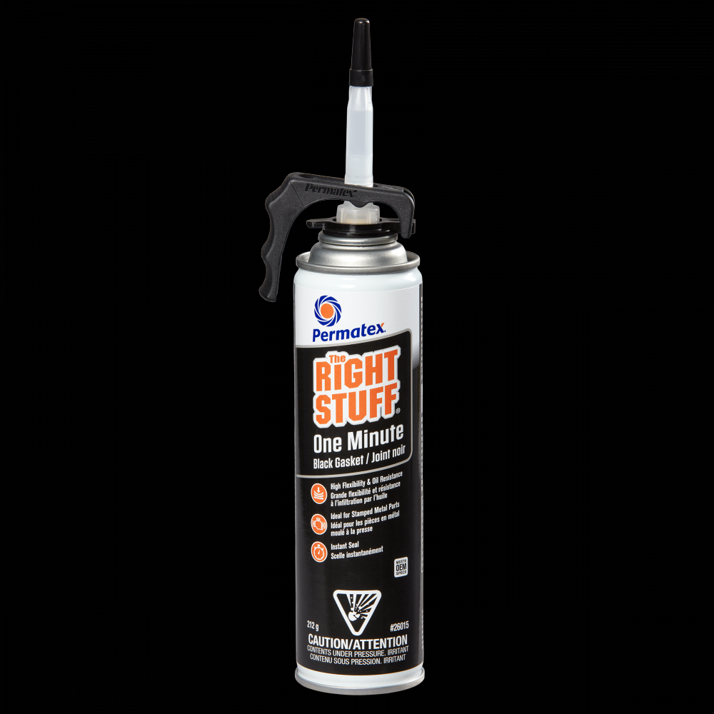 Permatex® the Right Stuff® Black Instant Gasket Maker, 212g Power Can<span class=' ItemWarning' style='display:block;'>Item is usually in stock, but we&#39;ll be in touch if there&#39;s a problem<br /></span>