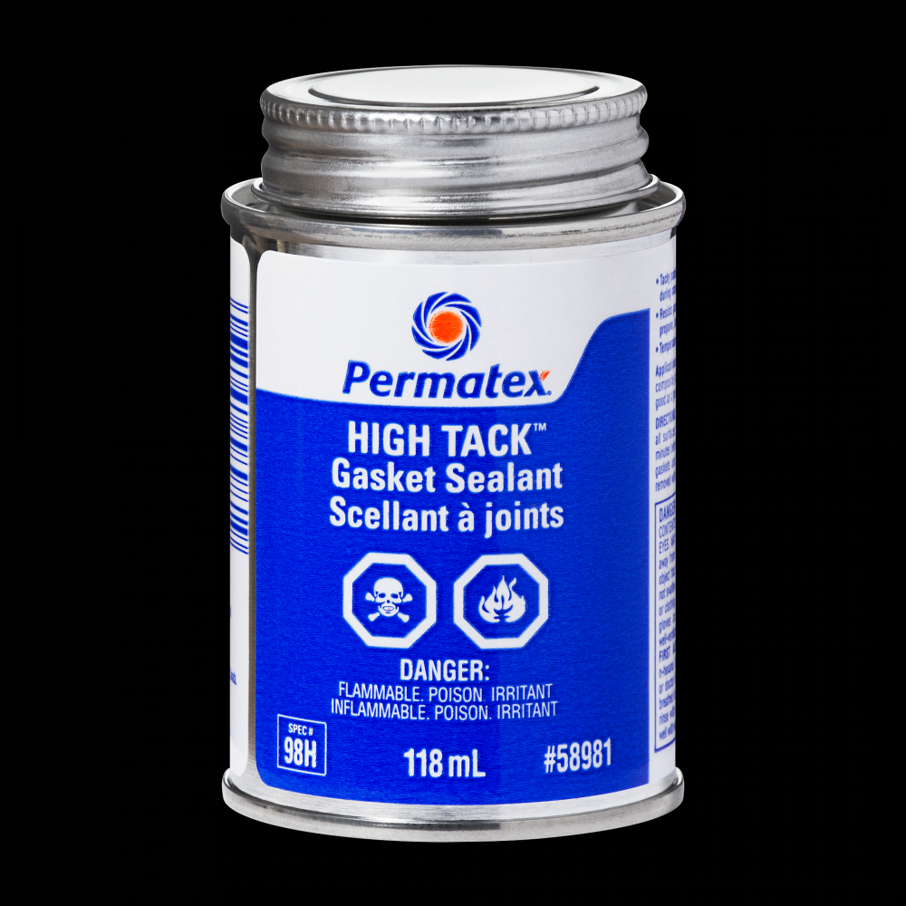 Permatex® High Tack™ Gasket Sealant 98H, 118mL Can<span class=' ItemWarning' style='display:block;'>Item is usually in stock, but we&#39;ll be in touch if there&#39;s a problem<br /></span>