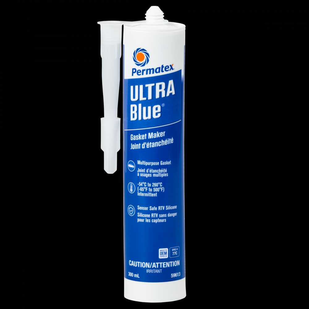 Permatex® Ultra Blue® Gasket Maker 77C, 300mL Cartridge<span class=' ItemWarning' style='display:block;'>Item is usually in stock, but we&#39;ll be in touch if there&#39;s a problem<br /></span>