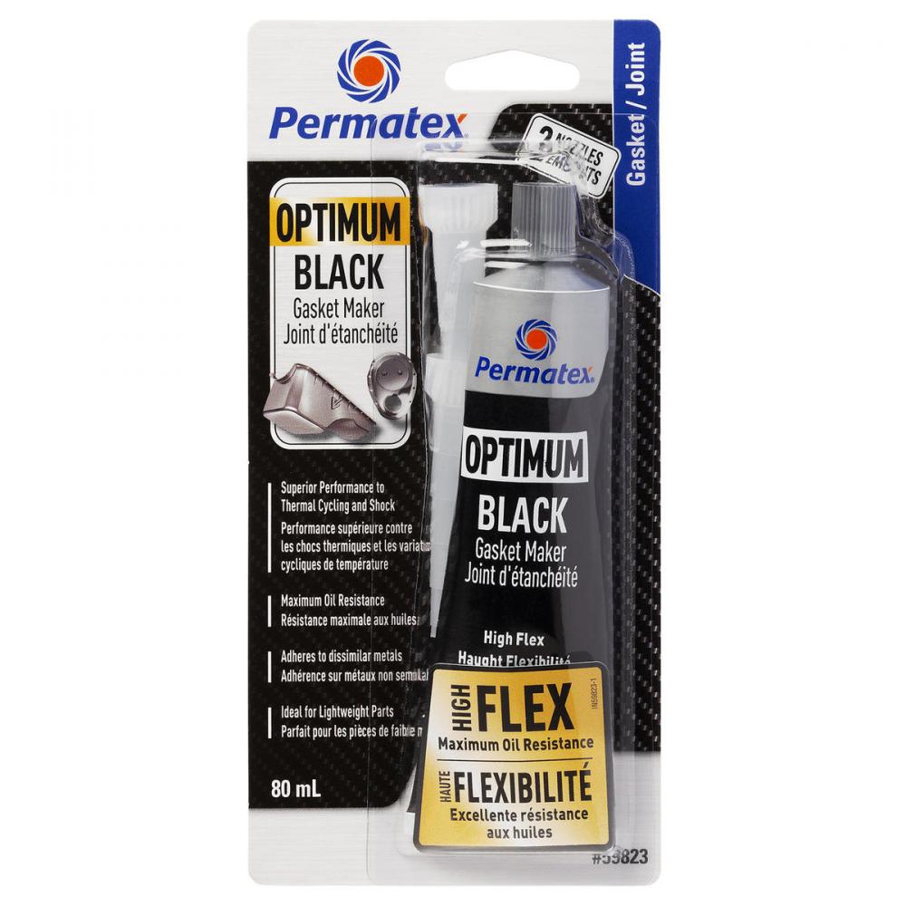 Permatex® Optimum Black Gasket Maker, 80mL Carded Tube<span class=' ItemWarning' style='display:block;'>Item is usually in stock, but we&#39;ll be in touch if there&#39;s a problem<br /></span>
