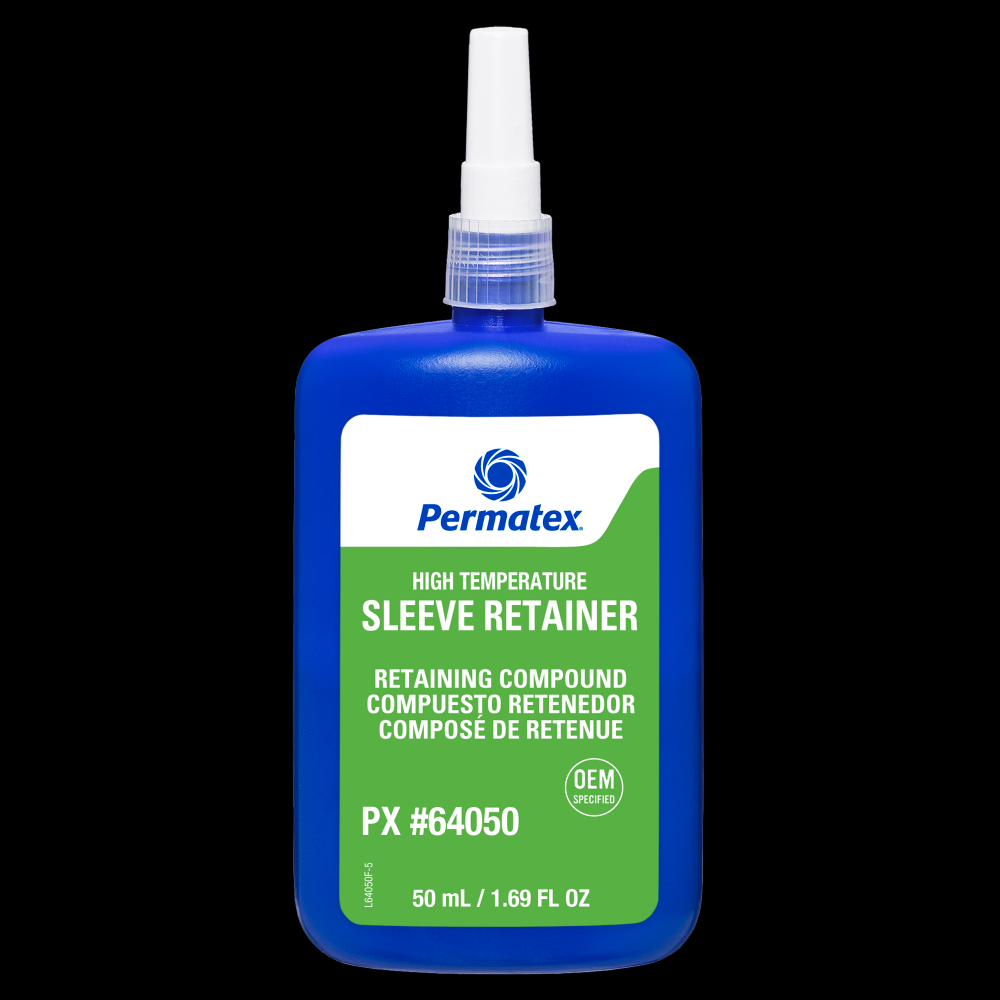 Permatex® High Temperature 640 Sleeve Retainer, 50mL Bottle<span class=' ItemWarning' style='display:block;'>Item is usually in stock, but we&#39;ll be in touch if there&#39;s a problem<br /></span>