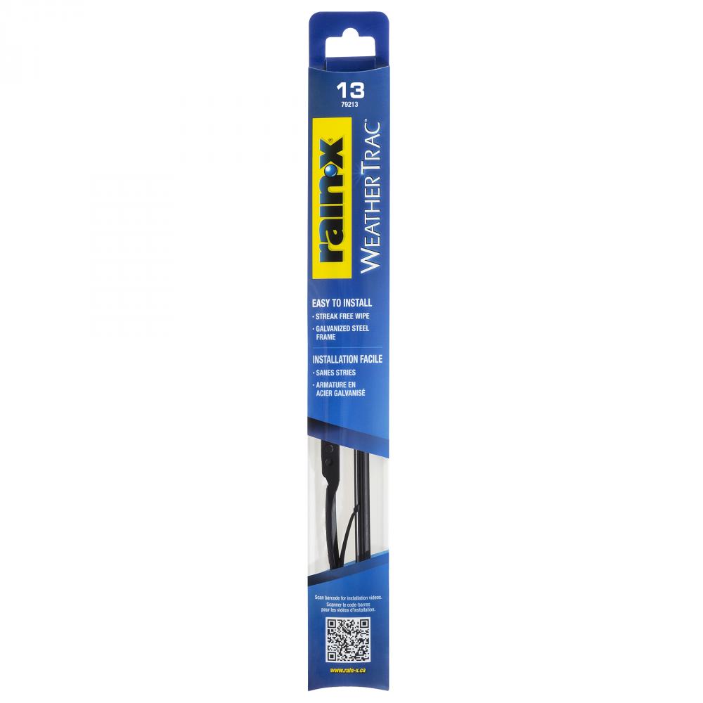 Rain-X® WeatherTrac™ Wiper Blade, 13&#34; Length<span class=' ItemWarning' style='display:block;'>Item is usually in stock, but we&#39;ll be in touch if there&#39;s a problem<br /></span>