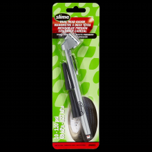 Slime 24001 - Slime® 10-120 PSI Dual Head Pencil Tire Pressure Gauge with Valve Extenders