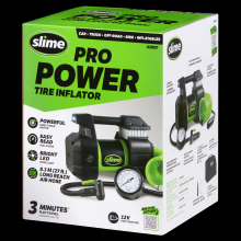 Slime 42007 - Slime® 12V Heavy Duty Tire Inflator, 3 Minute Standard Size Tire Inflation Time