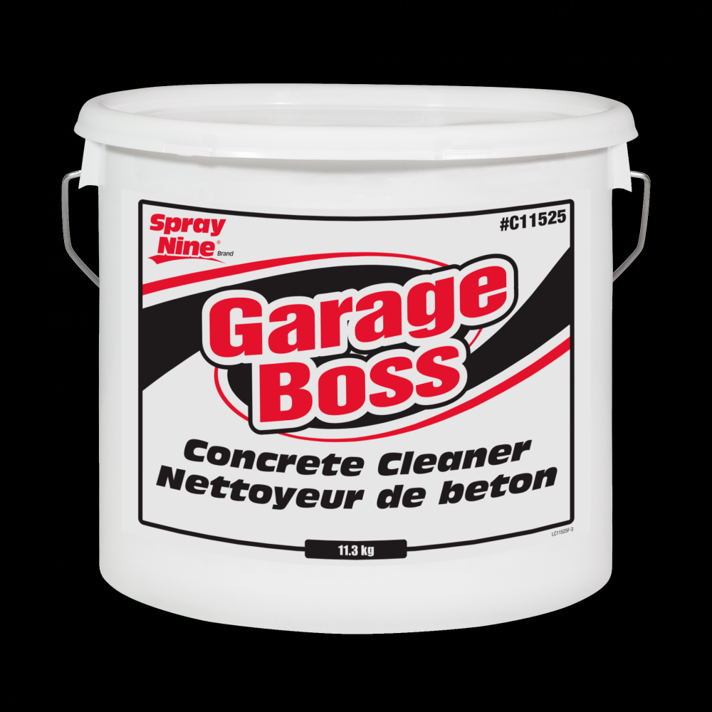Spray Nine® Garage Boss Concrete Floor Cleaner, 11.3kg Pail<span class=' ItemWarning' style='display:block;'>Item is usually in stock, but we&#39;ll be in touch if there&#39;s a problem<br /></span>