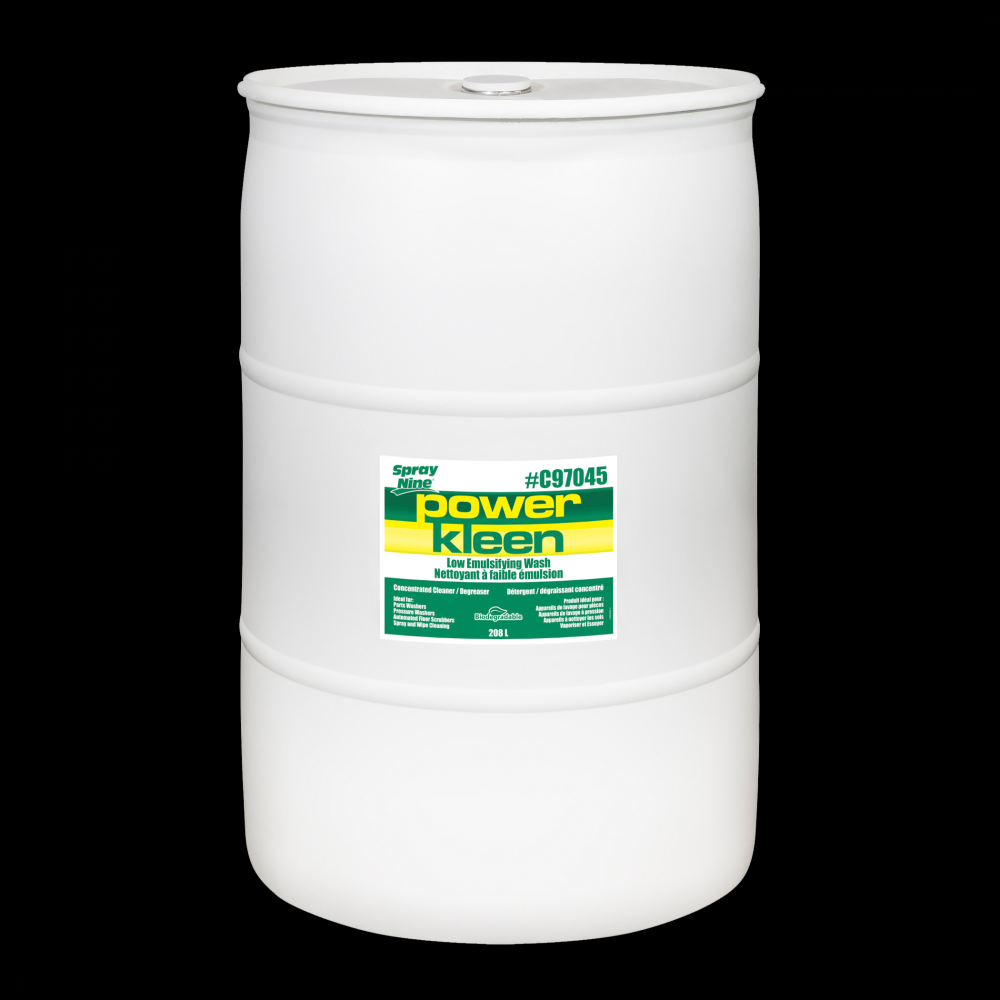 Spray Nine® Power Kleen Parts Wash Cleaner, 208L Drum<span class=' ItemWarning' style='display:block;'>Item is usually in stock, but we&#39;ll be in touch if there&#39;s a problem<br /></span>