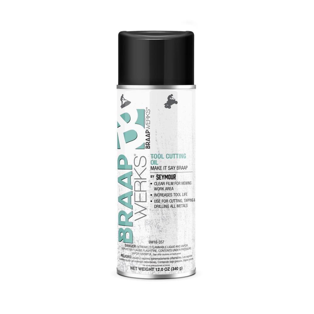 BW16-357 Seymour Braap Werks Tool Cutting Oil (12 oz.)<span class=' ItemWarning' style='display:block;'>Item is usually in stock, but we&#39;ll be in touch if there&#39;s a problem<br /></span>