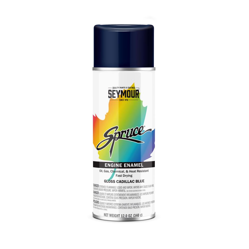 Spruce Heat Resistant Engine Spray Paint, Cadillac Blue (12 oz.)<span class=' ItemWarning' style='display:block;'>Item is usually in stock, but we&#39;ll be in touch if there&#39;s a problem<br /></span>