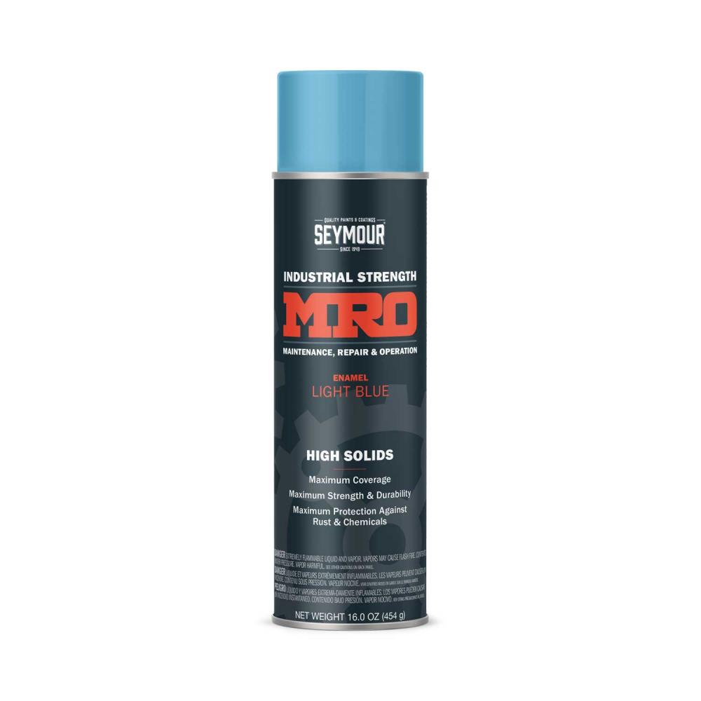 620-1425 Seymour Industrial MRO High Solid Enamel Spray Paint, Light Blue (16 oz.)<span class=' ItemWarning' style='display:block;'>Item is usually in stock, but we&#39;ll be in touch if there&#39;s a problem<br /></span>
