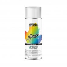 Seymour of Sycamore 0000980002 - Spruce Enamel Spray Paint, Gloss White (12 oz.)
