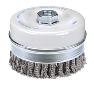 125mm, 1 Row, 0.50mm Twist Knot Cup Brush<span class=' ItemWarning' style='display:block;'>Item is usually in stock, but we&#39;ll be in touch if there&#39;s a problem<br /></span>
