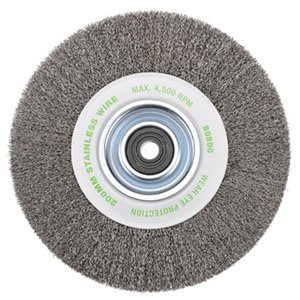 150mm, 0.3mm Wire, Crimp Wire Wheel<span class=' ItemWarning' style='display:block;'>Item is usually in stock, but we&#39;ll be in touch if there&#39;s a problem<br /></span>