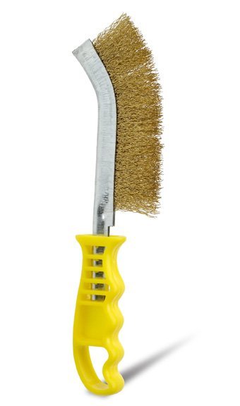 Scratch Brush 0.3mm Brass Wire<span class=' ItemWarning' style='display:block;'>Item is usually in stock, but we&#39;ll be in touch if there&#39;s a problem<br /></span>