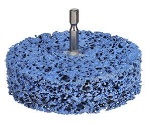 75mm Blue (long life) Clean & Strip Hex Shank Wheel<span class=' ItemWarning' style='display:block;'>Item is usually in stock, but we&#39;ll be in touch if there&#39;s a problem<br /></span>