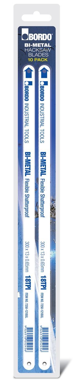 Bi-Metal Hacksaw Blade - 18TPI<span class=' ItemWarning' style='display:block;'>Item is usually in stock, but we&#39;ll be in touch if there&#39;s a problem<br /></span>