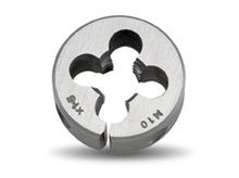 Bordo 4812-12G-1D - 12G x 24 UNC Chrome Alloy Button Die - 1 inch O.D.