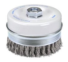 Bordo 5100-125-3.5 - 125mm, 1 Row, 0.50mm Twist Knot Cup Brush