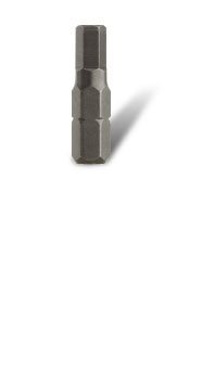 Bordo 5300-HX5X25S - 5mm Hex 25mm Insert Bit