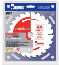 Bordo 7452-21024 - 210mm x 24T Rapidcut Thin Kerf Blade