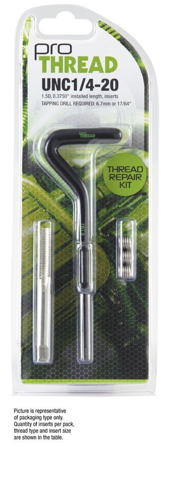 5 x 0.8 x 1.5D Free Running Thread Repair Kit<span class=' ItemWarning' style='display:block;'>Item is usually in stock, but we&#39;ll be in touch if there&#39;s a problem<br /></span>