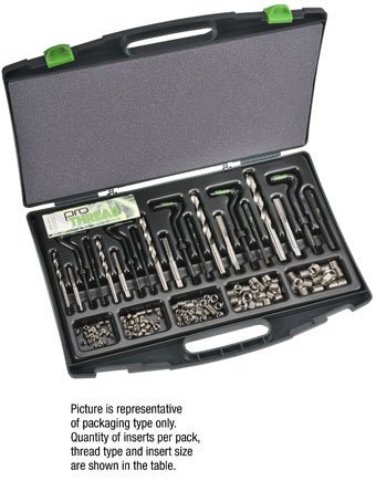 WORKSHOP THREAD REPAIR KITS - METRIC COARSE AND SPARK PLUG<span class=' ItemWarning' style='display:block;'>Item is usually in stock, but we&#39;ll be in touch if there&#39;s a problem<br /></span>