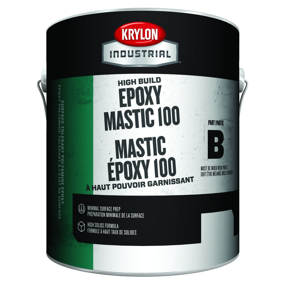 Krylon Industrial High Build Epoxy Mastic 100, Semi Gloss, Activator, 1 Gallon<span class=' ItemWarning' style='display:block;'>Item is usually in stock, but we&#39;ll be in touch if there&#39;s a problem<br /></span>