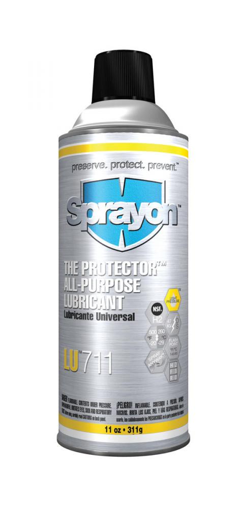 Sprayon LU711 The Protector All-Purpose Lubricant, 11 oz.<span class=' ItemWarning' style='display:block;'>Item is usually in stock, but we&#39;ll be in touch if there&#39;s a problem<br /></span>