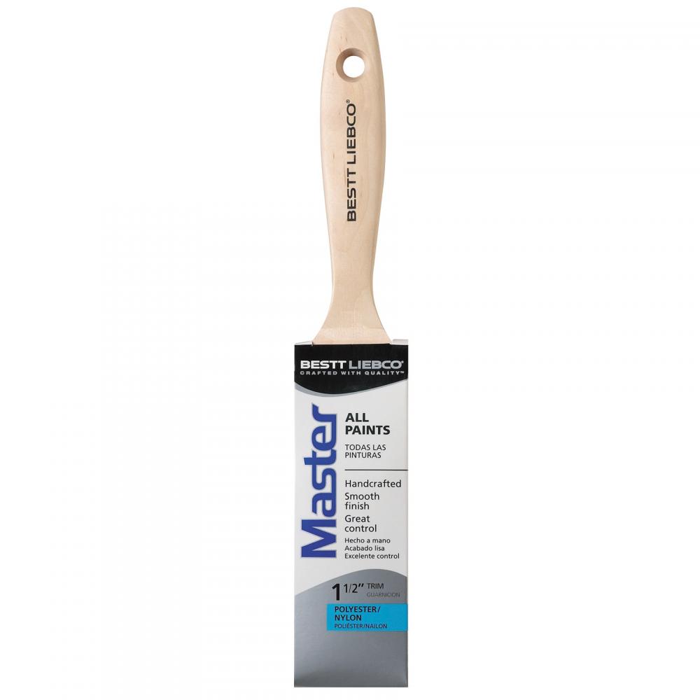 Bestt Liebco Master Polyester/Nylon Blend Trim & Wall Brush, 1-1/2 in.<span class=' ItemWarning' style='display:block;'>Item is usually in stock, but we&#39;ll be in touch if there&#39;s a problem<br /></span>