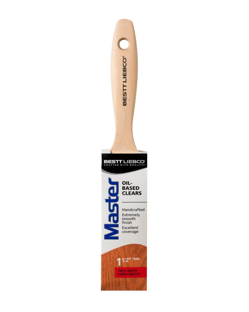 Bestt Liebco Master Oil Based Clears Trim Brush, 1-1/2 in.<span class=' ItemWarning' style='display:block;'>Item is usually in stock, but we&#39;ll be in touch if there&#39;s a problem<br /></span>