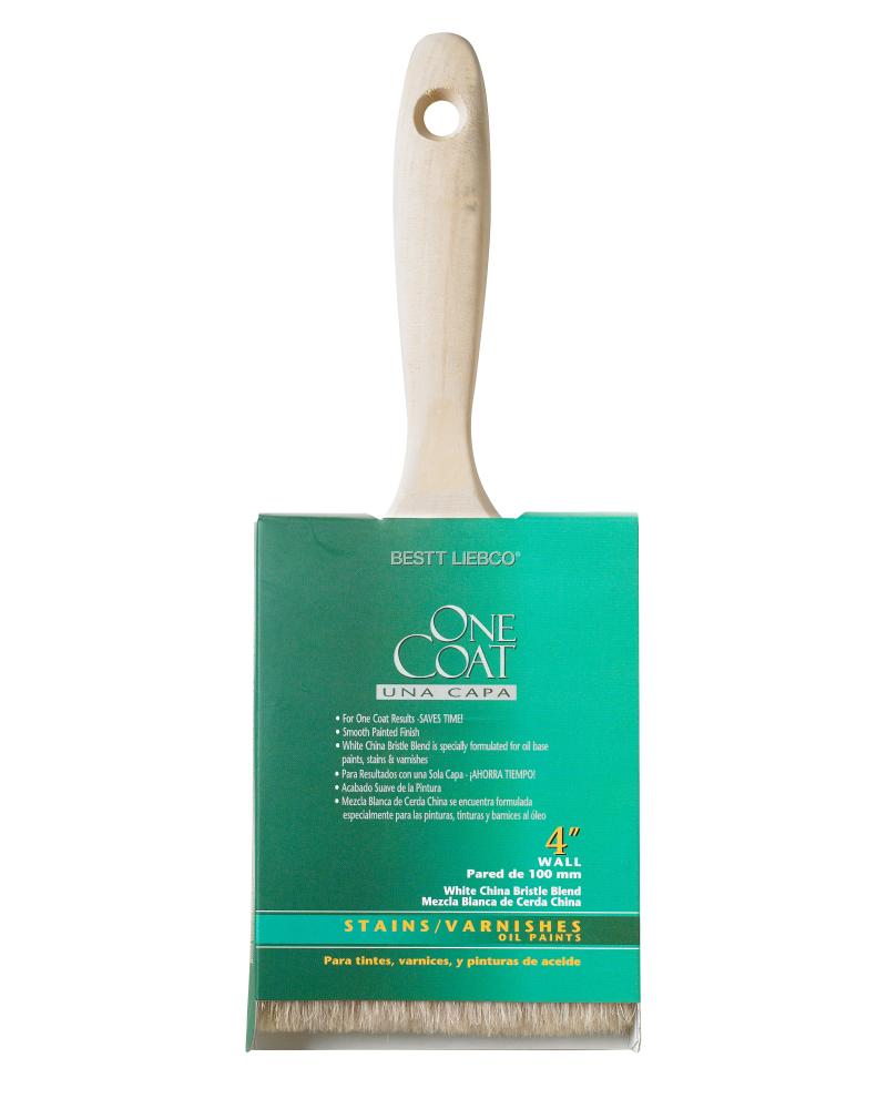 Bestt Liebco One Coat White China Trim and Wall Brush, 4 inch<span class=' ItemWarning' style='display:block;'>Item is usually in stock, but we&#39;ll be in touch if there&#39;s a problem<br /></span>
