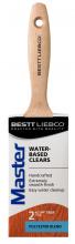 Bestt Liebco 557565400 - Bestt Liebco Master Water Based Clears Trim Brush, 2-1/2 in.