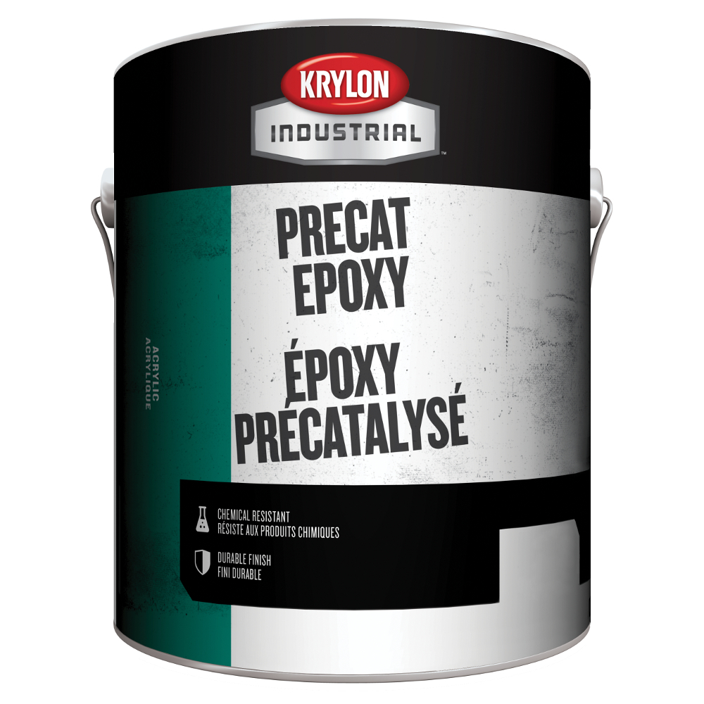 Krylon Industrial PreCat Epoxy, Semi Gloss, Base 3, 1 Gallon<span class=' ItemWarning' style='display:block;'>Item is usually in stock, but we&#39;ll be in touch if there&#39;s a problem<br /></span>