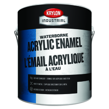 Krylon K000Z6763-16 - Krylon Industrial Waterborne Acrylic Enamel, Semi Gloss, Neutral Base, 1 Gallon