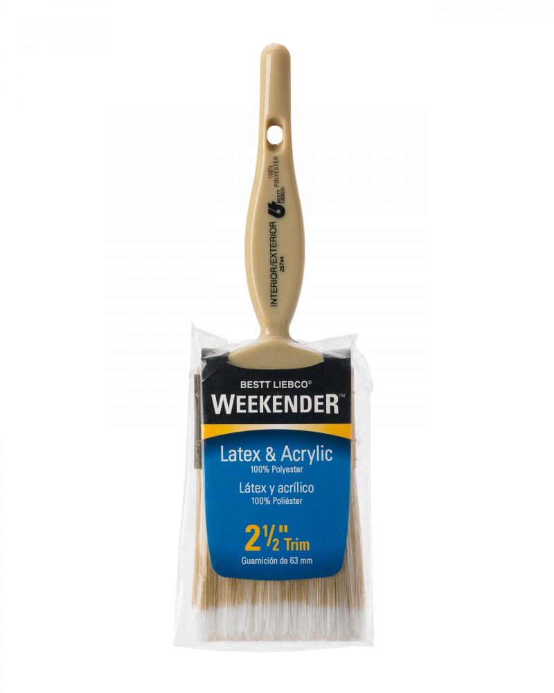 Bestt Liebco Weekender Polyester Trim & Wall Brush, 2-1/2 in.<span class=' ItemWarning' style='display:block;'>Item is usually in stock, but we&#39;ll be in touch if there&#39;s a problem<br /></span>