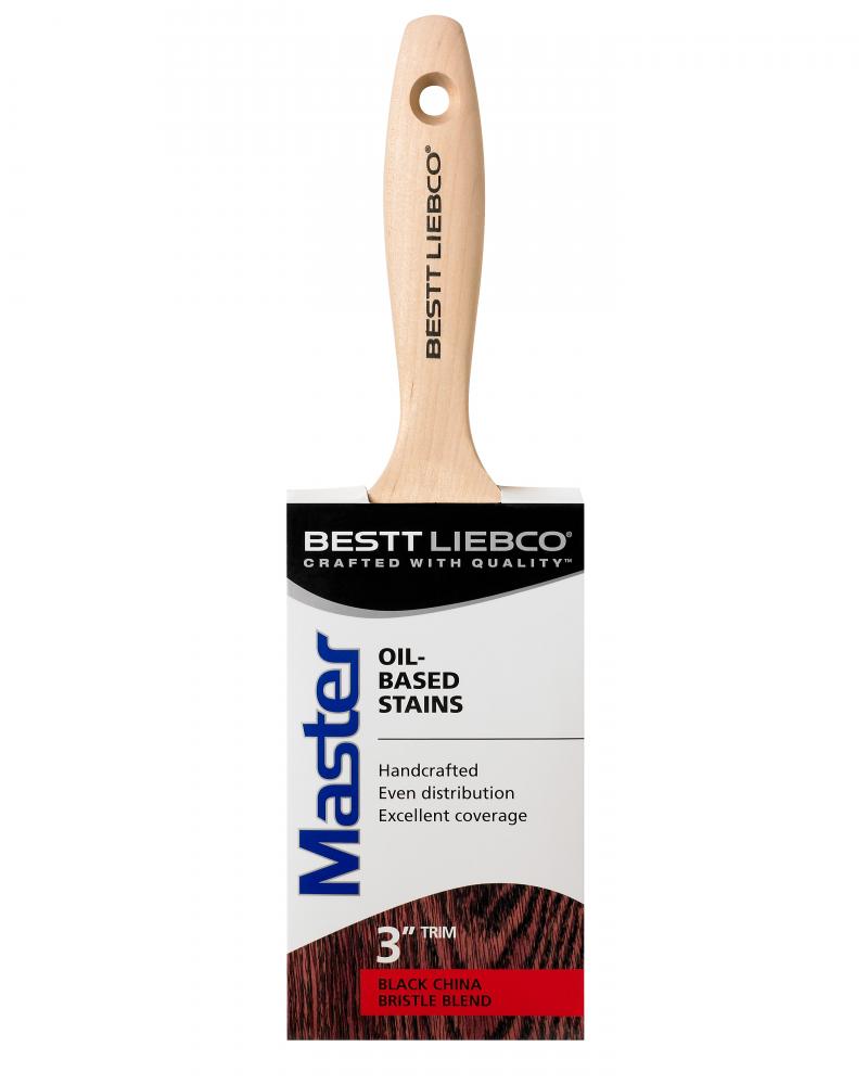 Bestt Liebco Master Oil Based Stain Trim Brush, 3 in.<span class=' ItemWarning' style='display:block;'>Item is usually in stock, but we&#39;ll be in touch if there&#39;s a problem<br /></span>