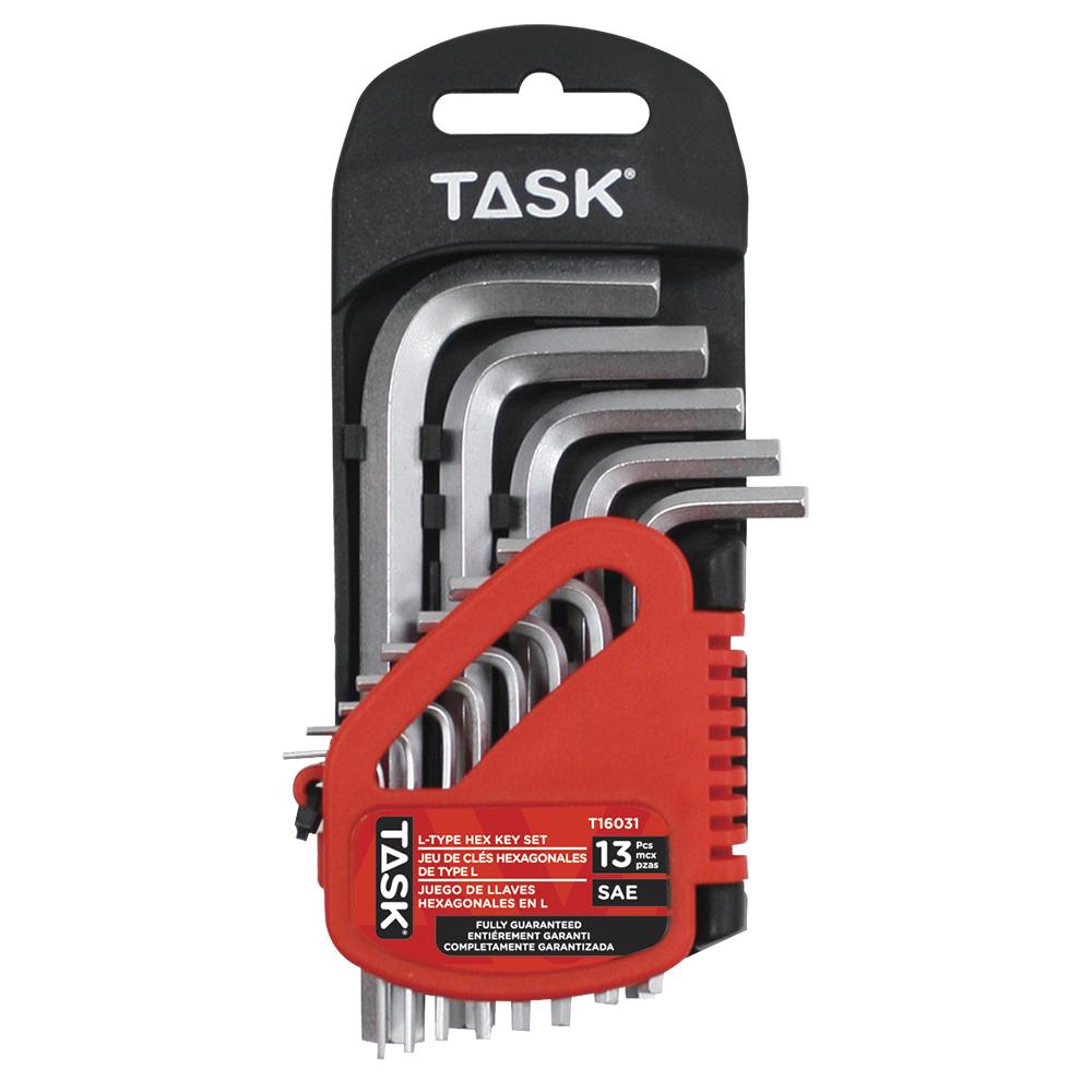 13pc SAE Short L-Type Hex Key Set<span class=' ItemWarning' style='display:block;'>Item is usually in stock, but we&#39;ll be in touch if there&#39;s a problem<br /></span>