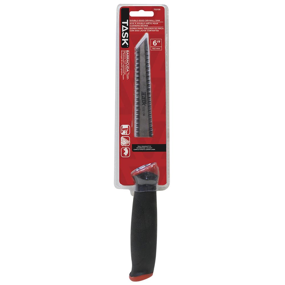 6&#34; Double-Edged Drywall Saw with Soft Touch Rubber Grip<span class=' ItemWarning' style='display:block;'>Item is usually in stock, but we&#39;ll be in touch if there&#39;s a problem<br /></span>