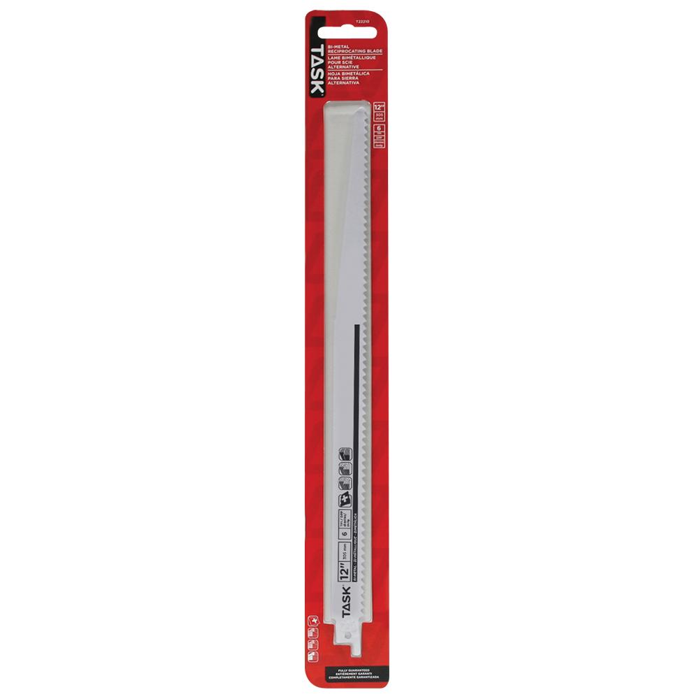 12&#34; 6 TPI 0.050&#34; Reciprocating Blade for Wood & Nailed Wood - Fast<span class=' ItemWarning' style='display:block;'>Item is usually in stock, but we&#39;ll be in touch if there&#39;s a problem<br /></span>