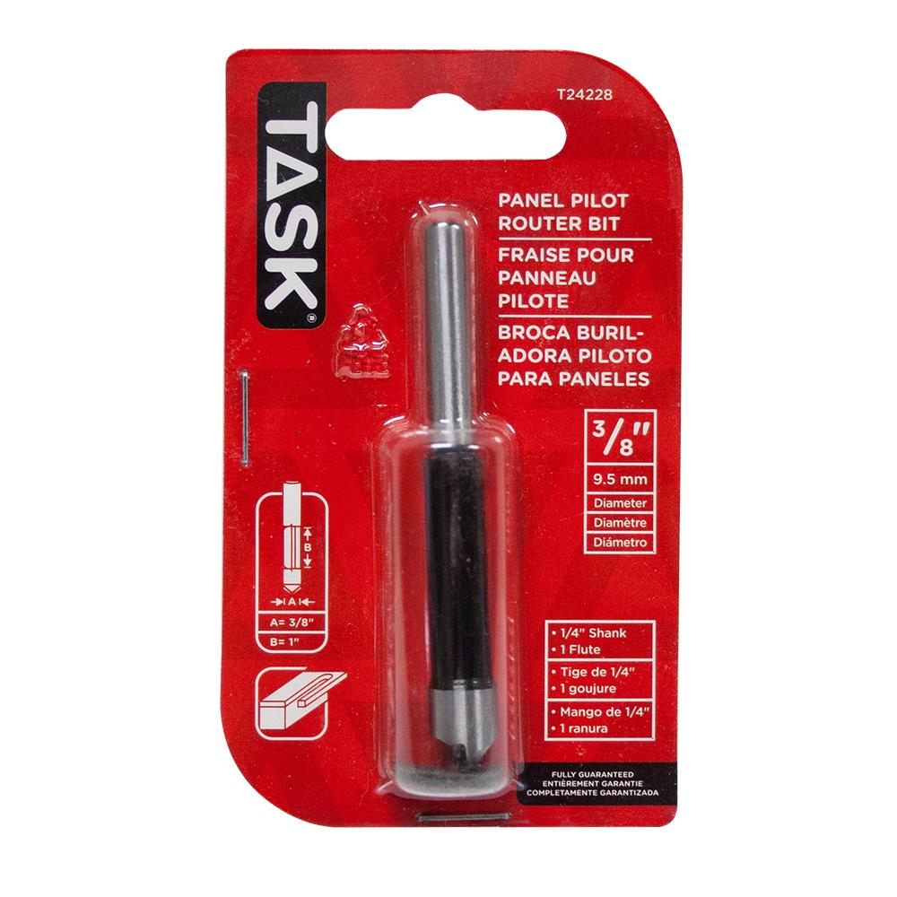 Panel Pilot 3/8&#34; x 1&#34; Carbide Ht. 1/4&#34; Shank Router Bit<span class=' ItemWarning' style='display:block;'>Item is usually in stock, but we&#39;ll be in touch if there&#39;s a problem<br /></span>