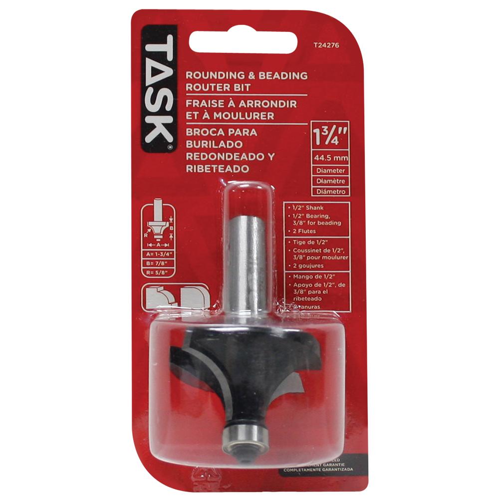 Corner Round & Beading 1/2&#34; Bearing 1-3/4&#34; x 7/8&#34; Carbide Ht. 5/8&#34; Radius 1/2&#34; S<span class=' ItemWarning' style='display:block;'>Item is usually in stock, but we&#39;ll be in touch if there&#39;s a problem<br /></span>