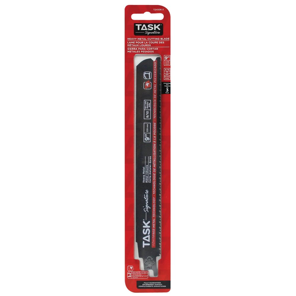9&#34; 8/10 TPI 0.044&#34; Reciprocating Blade for Metal Contours & Tubing - Fast - 3/pack<span class=' ItemWarning' style='display:block;'>Item is usually in stock, but we&#39;ll be in touch if there&#39;s a problem<br /></span>