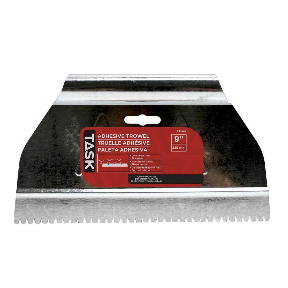 9&#34; (1/16&#34; x 3/64&#34; x 13/64&#34;) V-Notch Adhesive Spreader<span class=' ItemWarning' style='display:block;'>Item is usually in stock, but we&#39;ll be in touch if there&#39;s a problem<br /></span>