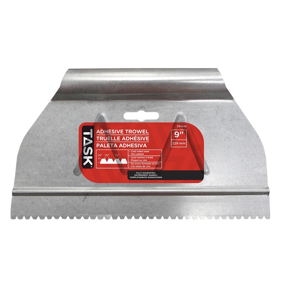 9&#34; (1/8&#34; x 1/8&#34; x 1/8&#34;) V-Notch Adhesive Spreader<span class=' ItemWarning' style='display:block;'>Item is usually in stock, but we&#39;ll be in touch if there&#39;s a problem<br /></span>