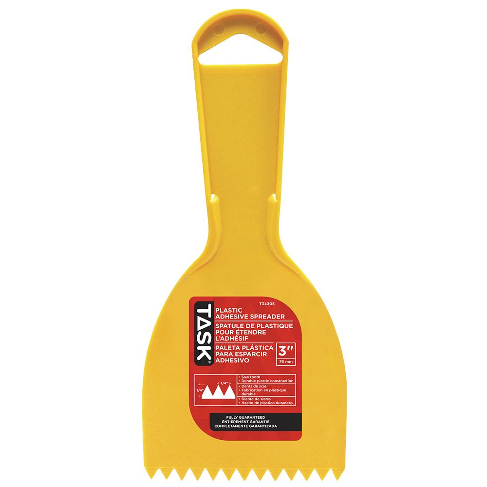 3&#34; (1/4&#34; x 1/4&#34;) Plastic Saw Tooth Adhesive Spreader<span class=' ItemWarning' style='display:block;'>Item is usually in stock, but we&#39;ll be in touch if there&#39;s a problem<br /></span>