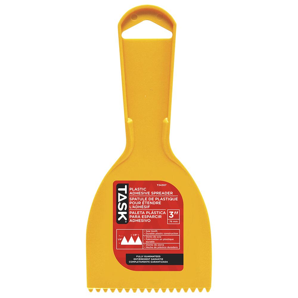 3&#34; (1/8&#34; x 1/8&#34;) Plastic Saw Tooth Adhesive Spreader<span class=' ItemWarning' style='display:block;'>Item is usually in stock, but we&#39;ll be in touch if there&#39;s a problem<br /></span>
