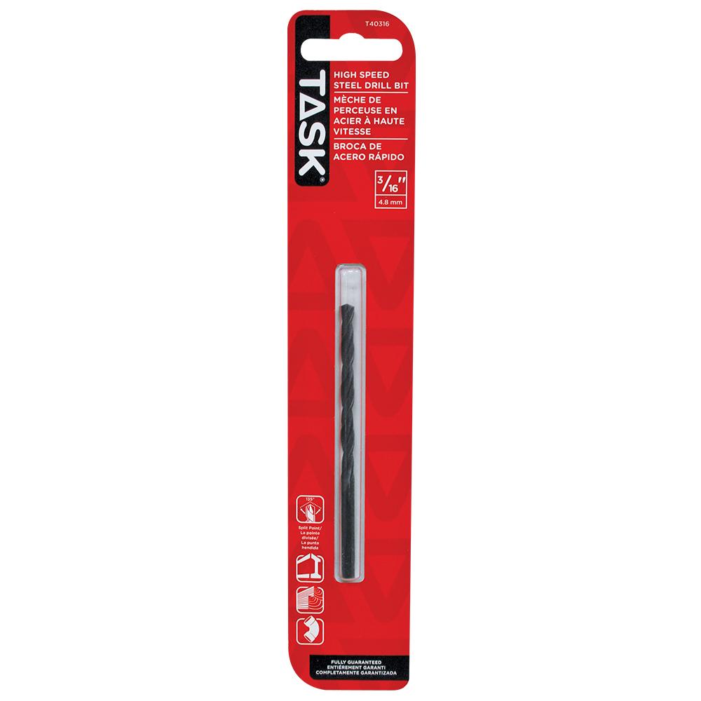 3/16&#34; Split Point HSS Drill Bit<span class=' ItemWarning' style='display:block;'>Item is usually in stock, but we&#39;ll be in touch if there&#39;s a problem<br /></span>